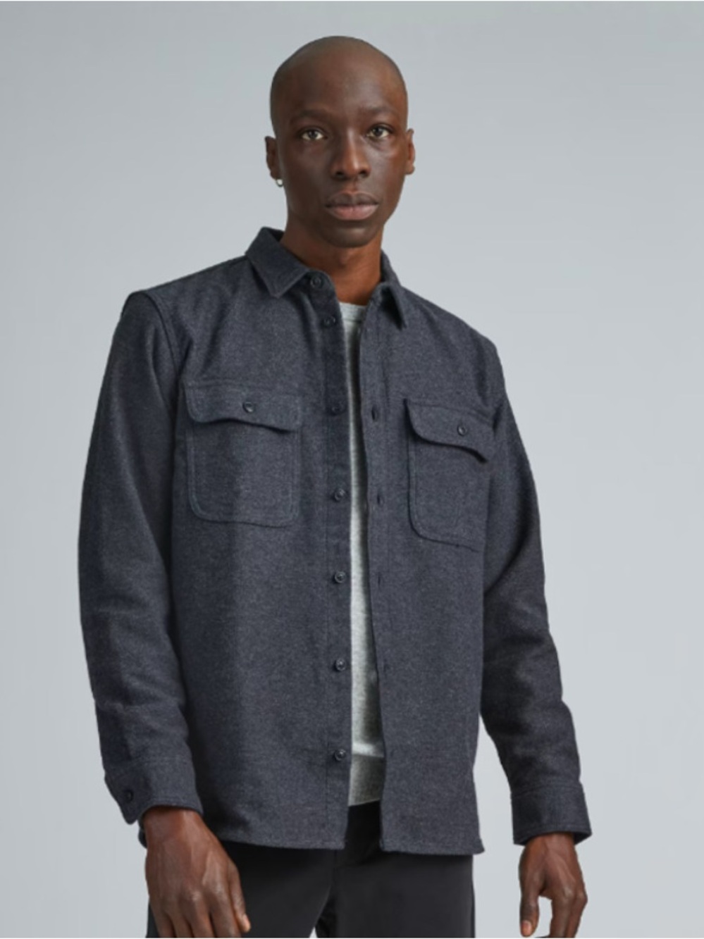 EVERLANE Men's The Heavyweight Uniform Relaxed Overshirt Size S. Good condition